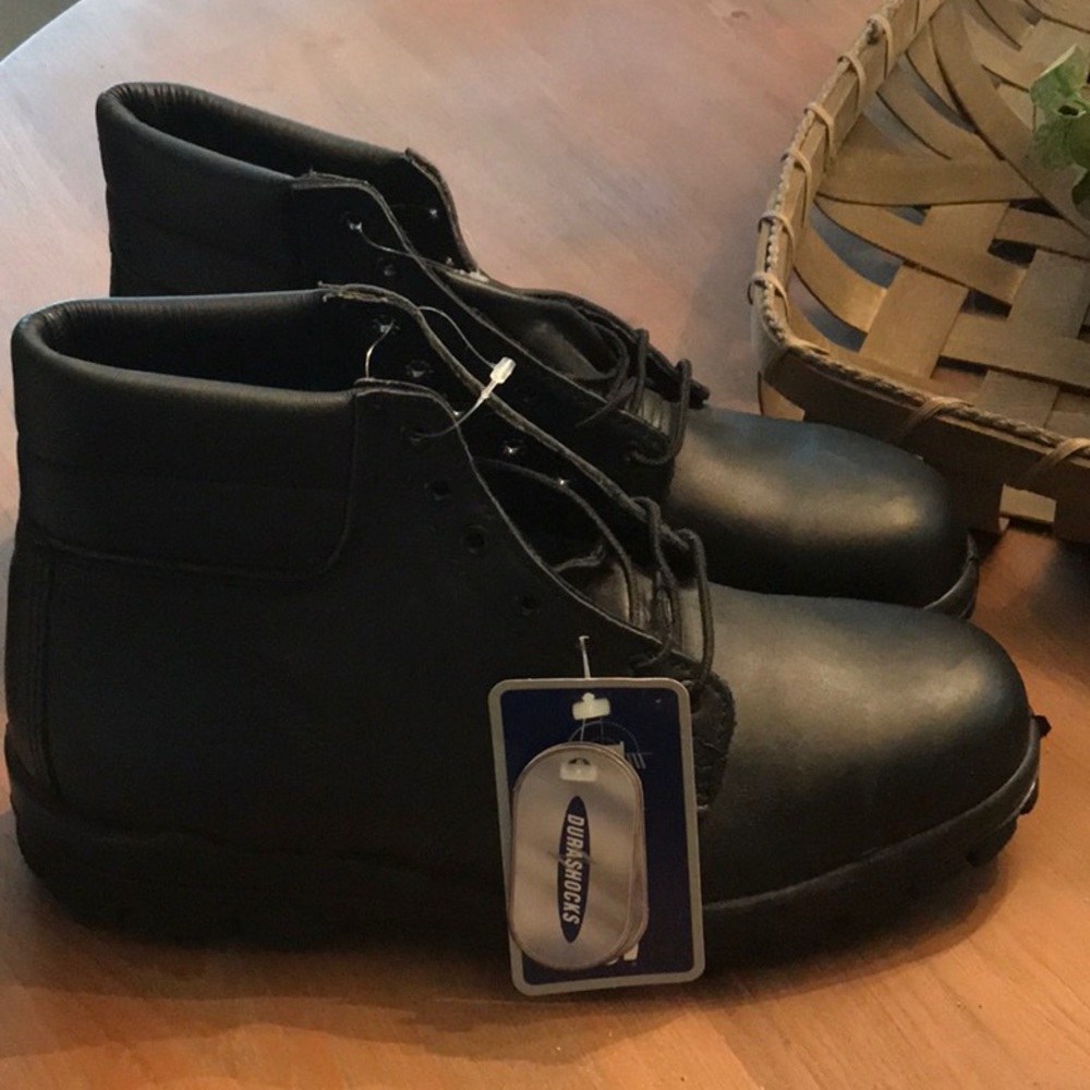 Bates steel toe work boots